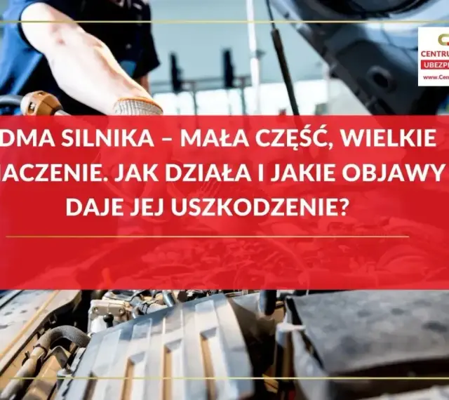 Mechanik sprawdza odme silnika benzynowego. Dowiedz się, jak działa i jakie objawy daje jej uszkodzenie.