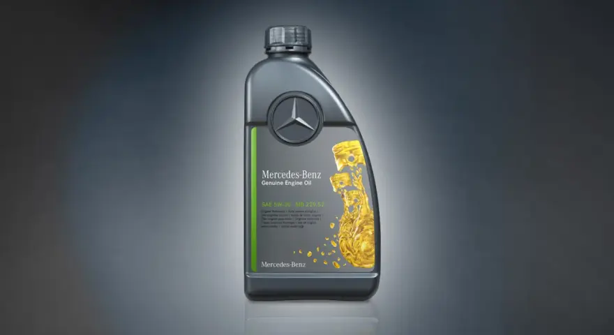 Olej silnikowy Mercedes-Benz SAE 5W-30 MB 229.52. Zapewnia optymalną ochronę silnika.