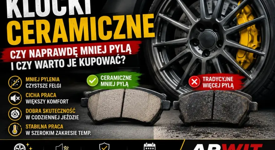Klocki ceramiczne do zwykłych tarcz: czystsze felgi, cichsza praca i lepsza skuteczność. Porównanie z tradycyjnymi.